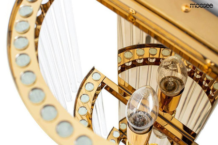 MOOSEE lampa ścienna ESTRO złota (MSE010100266) - Moosee