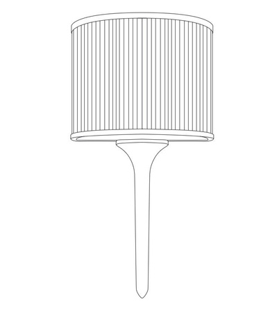 Elegancki kinkiet w stylu glamour SERGIO-1 złota 40 cm (ST-DL8534 gold) - Step into Design