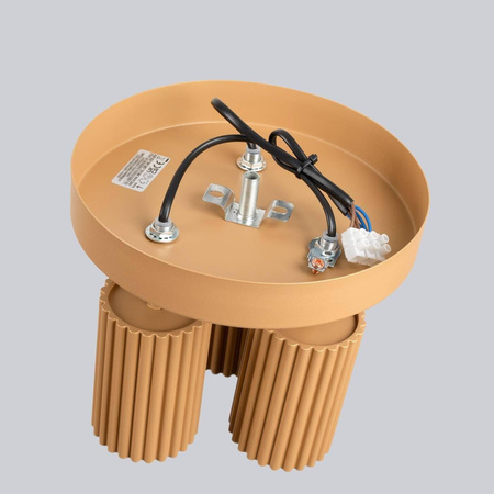 Plafon KARBON 3P złoty (SL.1563) - Sollux Lighting