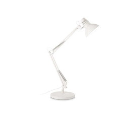 Lampa stołowa WALLY Biały (WALLY_TL1_TOTAL_WHITE) - Ideal Lux