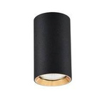 Oczko Manacor czarne/złoty ring 13cm (LP-232/1D - 130 BK/GD) - Light Prestige