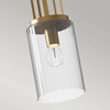 Lampa wisząca Kimrose - 1 źródło światła - Szczotkowany naturalny mosiądz (QN-KIMROSE-MP-BNB) - Quintiesse