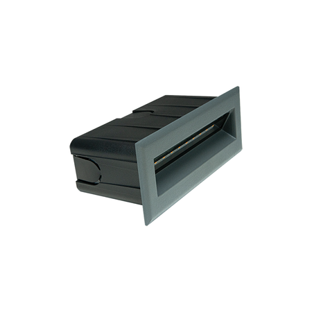 OUTDOOR STEP LIGHT LED 5W 3000K ALUMINIUM GRAPHITE (E324 Zambelis) - Zambelis