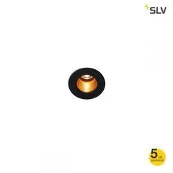 TRITON MINI LED sufitowa, do wbudowania, czarna/złota, 3000K, 12°