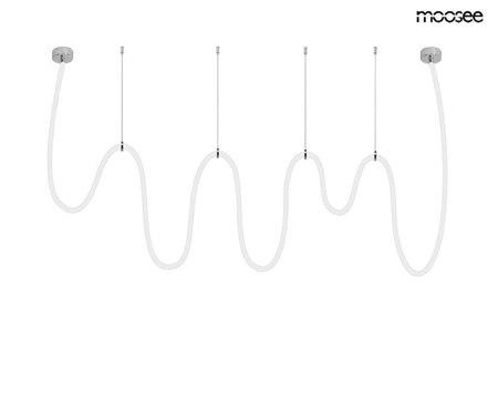 MOOSEE lampa wisząca LASSO 800 Smart      srebrna (MSE15011004951) - Moosee