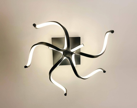 Lampa sufitowa STELO czarna (20031CL-BK) - Zuma Line