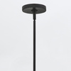 Średnia lampa wisząca na taras Maddox karmelowy beż (QN-MADDOX-P-M-BK-CAM) - Quintiesse