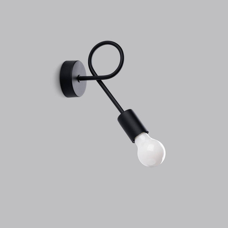 Kinkiet LEVAR czarny (SL.1454) - Sollux Lighting