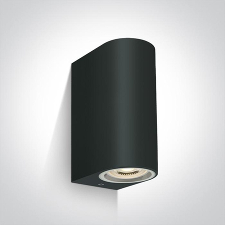NOTA 6 kinkiet czarny (67142G/B) - One Light