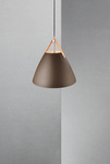 Lampa wisząca STRAP Nordlux E27 40W Metal Beżowy