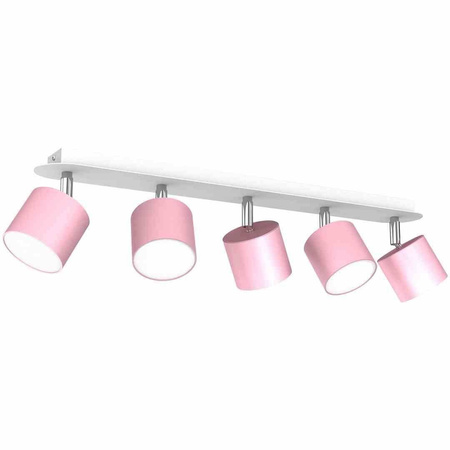 Lampa sufitowa DIXIE PINK 5xGX53 (MLP7613) - Milagro