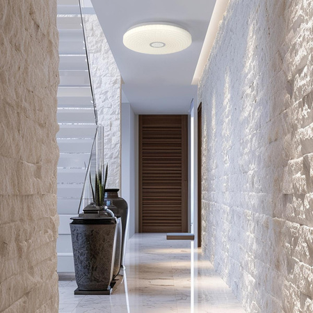 Plafon Solaro 33 cm biały LED 4000K (LP-5490/1C-33 WH) - Light Prestige