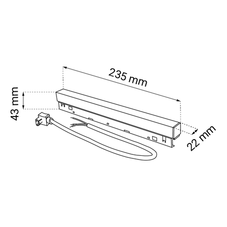 Zasilacz wpinany 100W (system Komatsu) - Czarny (6635) - Shilo