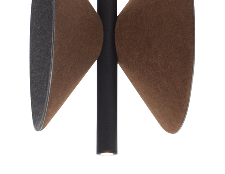 PENDANT LED LIGHT 3X2W 3000K ACOUSTIC BROWN-GREY (23176 Zambelis) - Zambelis