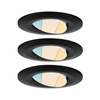 HomeSpa Zestaw Calla IP65 3-st regulacja regulacja temp LED czarna (PL93096) - Paulmann