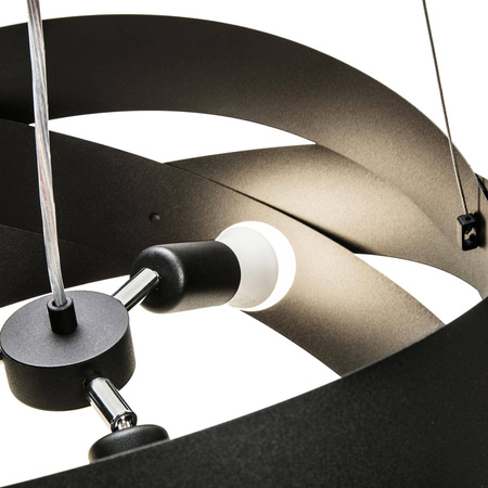 Lampa wisząca TORNADO 50 cm czarna (1118) - Zuma Line
