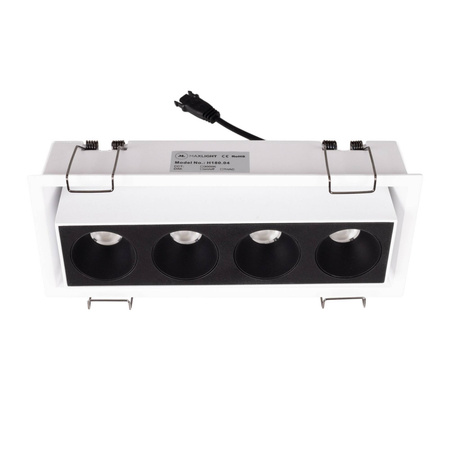 MAXLIGHT H180.04 RAMKA WPUSTOWA MODULAR, DO SKOMPLETOWANIA Z MODUŁEM HM180 I TRAFO HT180