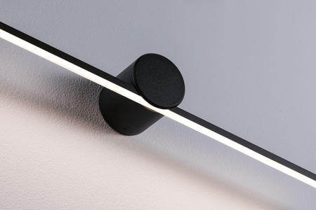 Oprawa ścienna SAVA LED nad lustro 4,2W 250lm 3000K 300mm IP44 230V czarny matowy / metal (PL75410) - PAULMANN