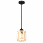 Lampa wisząca SOMBRA AMBER 1xE27 (MLP8370) - Milagro