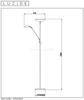 ZENITH LED lampa podłogowa chrom 19791/24/12 Lucide