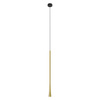 LED PENDANT LIGHT 7W 3000K ALUMINUM  GOLD CANOPY - BRASS LAMP (20143 Zambelis) - Zambelis