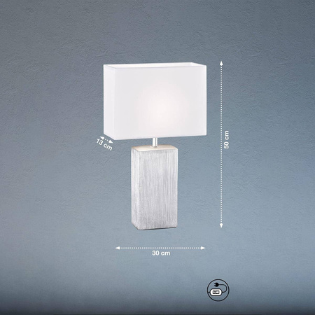 Lampa stołowa Flens (50480) - Fischer&Honsel