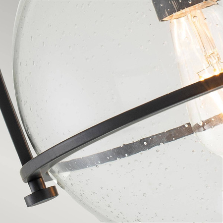 Lampa sufitowa Somerset - Czarny (QN-SOMERSET-F-C-BK) - Quintiesse