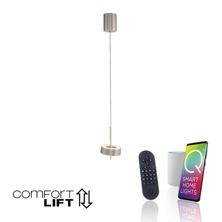 Lampa sterowana Smart Q-ROTATE ALUMINIUM (2247-95) - Paul Neuhaus