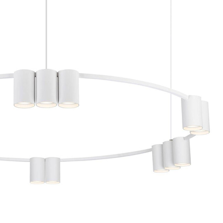 Lampa wisząca (koło) GENESIS WHITE15xGU10 (ML0377) - Milagro