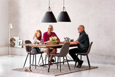 Lampa wisząca STRAP Nordlux E27 40W Metal Czarny