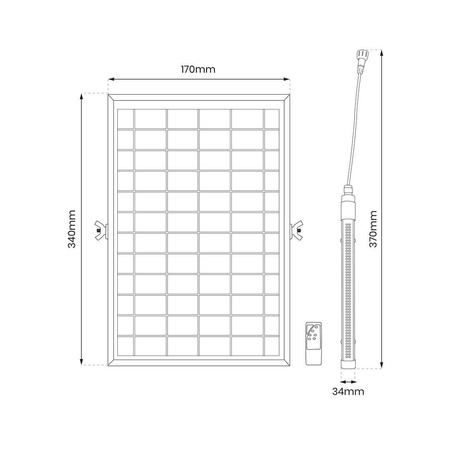Świetlówka Solarna Jimmy 580lm 6000K (EKO9090) - Eko-Light