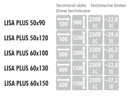 Lustro LISA PLUS - MCJ