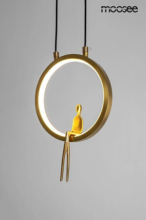MOOSEE lampa wisząca BOY CIRCLE złota (MSE1501100461) - Moosee