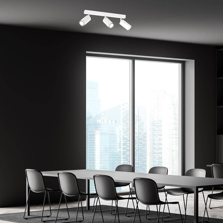 Lampa sufitowa HUDSON WHITE 3xGU10 (MLP8803) - Milagro
