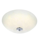 FLEUR Plafon LED 35cm Biały/Chrom