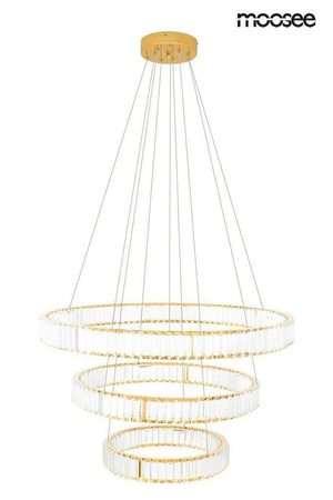 MOOSEE lampa wisząca LIBERTY TRIPLES złota (MSE010100176) - Moosee
