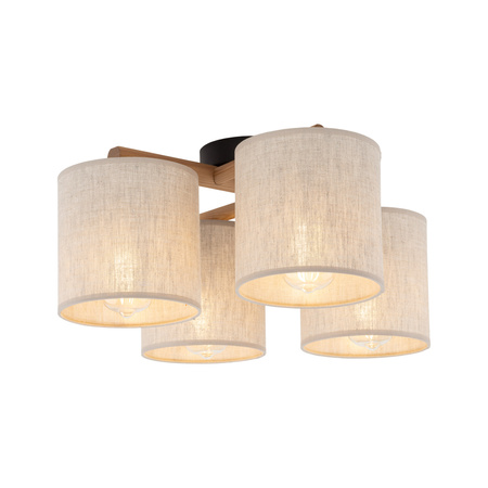 Lampa sufitowa DEVA NATURE 4 PŁ (6866) - TK Lighting