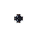 CROSS CONNECTOR FOR SPACE FRAME SYSTEM BLACK (23148 Zambelis) - Zambelis