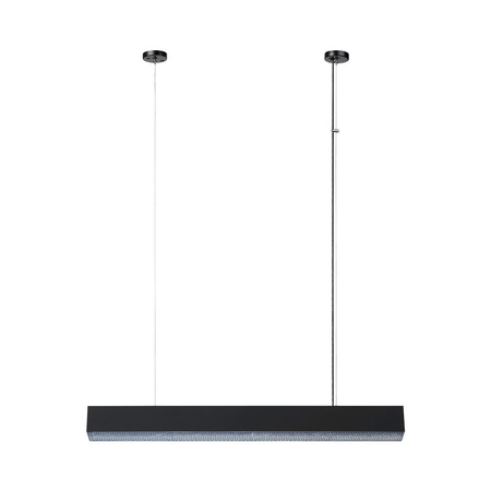 Lampa wisząca Mira M LED CCT Tuya czarna  (LP-1201/1P M BK Smart) - Light Prestige