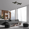 CEILING LED LIGHT 23W 3000K METAL-ALUMINIUM BLACK (23042 Zambelis) - Zambelis