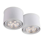 Plafon Miki 2 - Biały (100 mm)   (7019) - Shilo