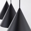 CONO BLACK LAMPA WISZĄCA 3 S LISTWA (10068) - TK Lighting