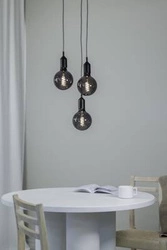 Lampa Wisząca BRONX 3L Round Black  (108452) - Markslojd