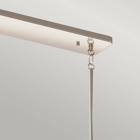 Lampa wisząca Kimrose - 10 źródeł światła - Polerowany nikiel (QN-KIMROSE10-PN) - Quintiesse