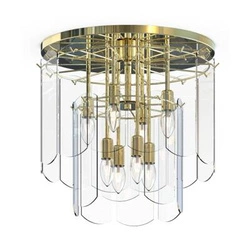 Lampa sufitowa NIRA złota (MX3523-8M-EGN) - Zuma Line