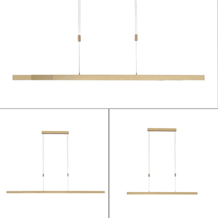 ADRIANA LAMPA WISZĄCA MATOWY MOSIĄDZ (2568-60) - Paul Neuhaus