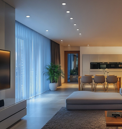 Lampa wpuszczana w sufit LAMONT (635314131) - Trio