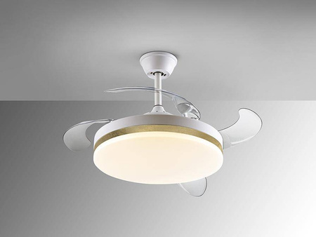 Vento wentylator z oświetleniem LED (168377) - Schuller