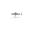 Łącznik wewnętrzny 3F biały (LP-551/4 WH) - Light Prestige