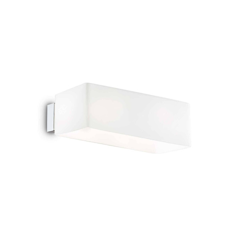 Kinkiet BOX AP2 biały (009537) Ideal Lux